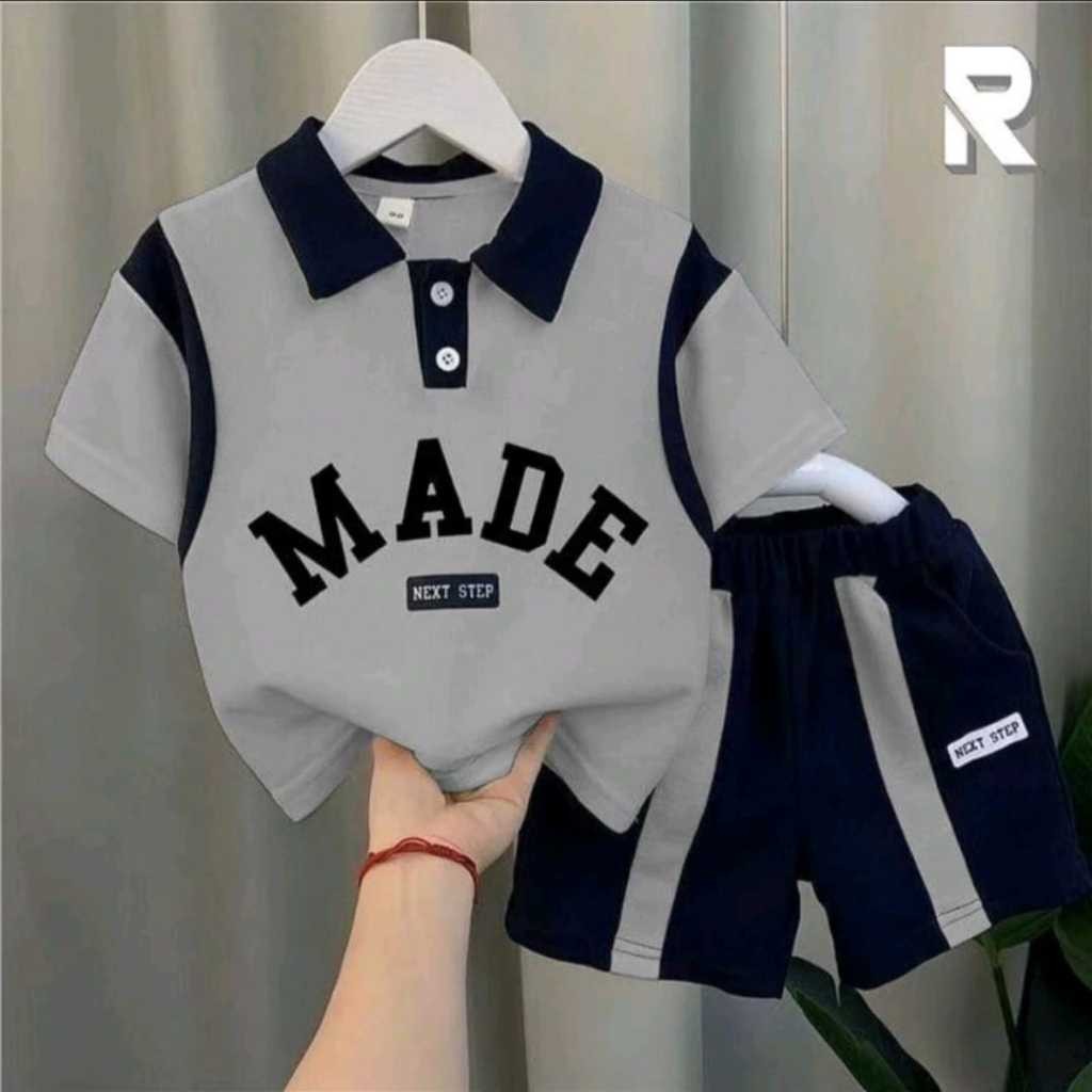 Setelan Anak Lakilaki Wanset Terbaru 2025 Pria Umur 234567891011121314Tahun Baju Celana Ootd Remaja 