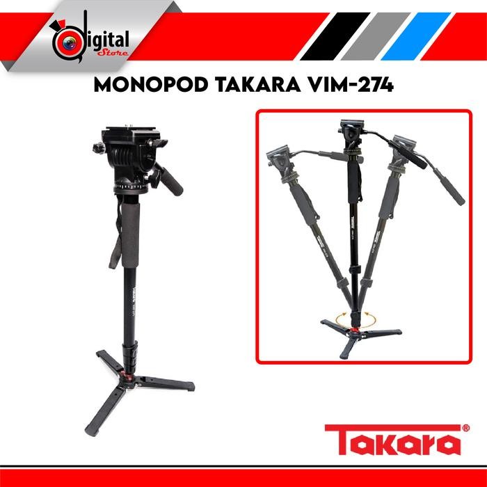 MONOPOD TAKARA VIM-274 VIDEO MONOPOD
