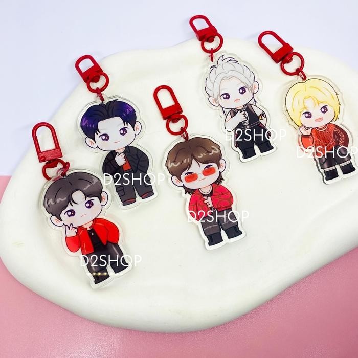 Tukuparty Keychain Chibi Straykids Ate Chk Chk Boom Hyunjin Felix Skz