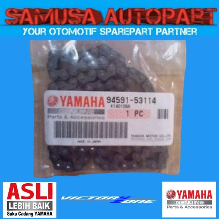 Chain / Rantai Kamrat / Rantai Keteng Yz250F Yz250Fx Ori 94591-53114