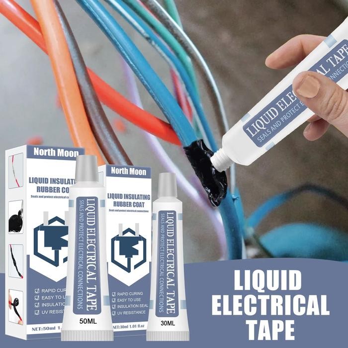 

Lem Kabel Serbaguna Liquid Electrical High Temperature Glue 30Ml #Gratisongkir