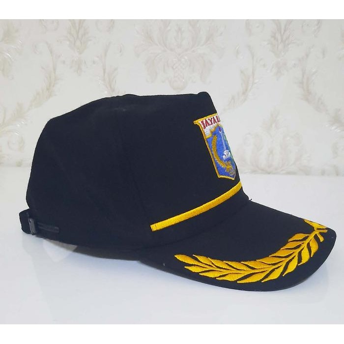 Promo Topi Pns Pemda Dki / Pemprov Dki Jakarta Bahan Laken Termurah