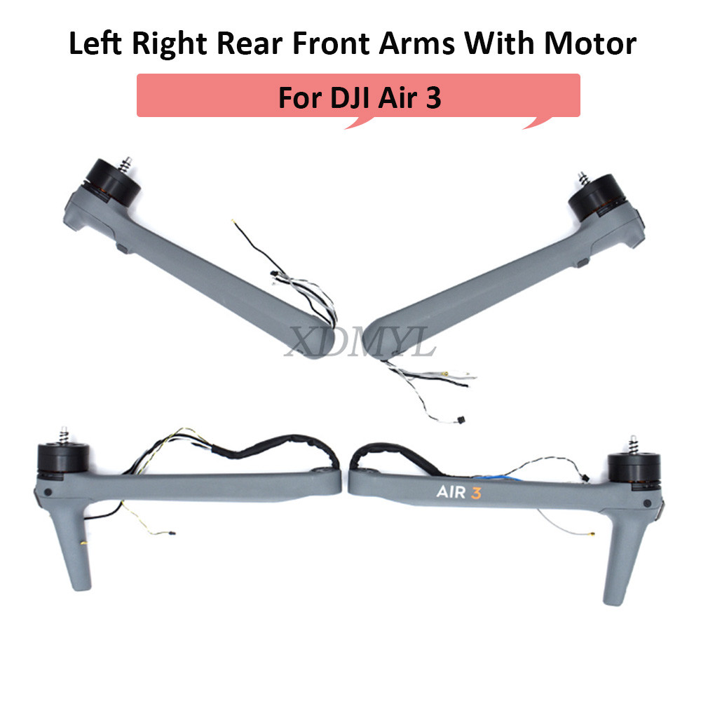 Motor Arm For DJI Air 3 Left Right Front Rear Arms With Motor For DJI Air 3 Replacement Repair Parts