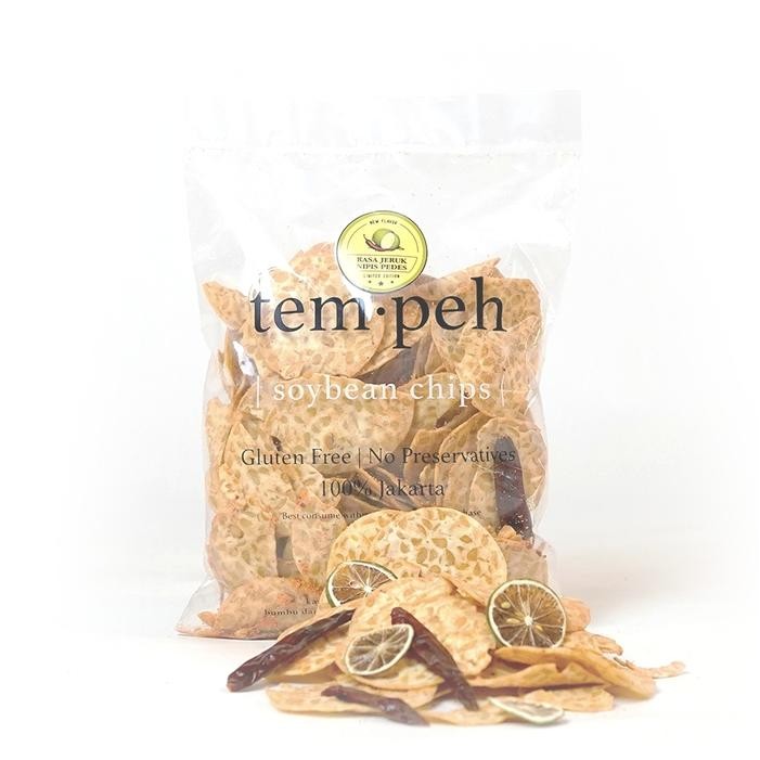 

Tempeh Jeruk Nipis Pedes Snacks HALAL