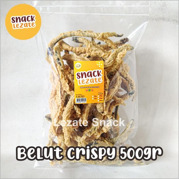 

Belut Crispy 500gr Kiloan Murah Enak Renyah / Kripik Belut Goreng