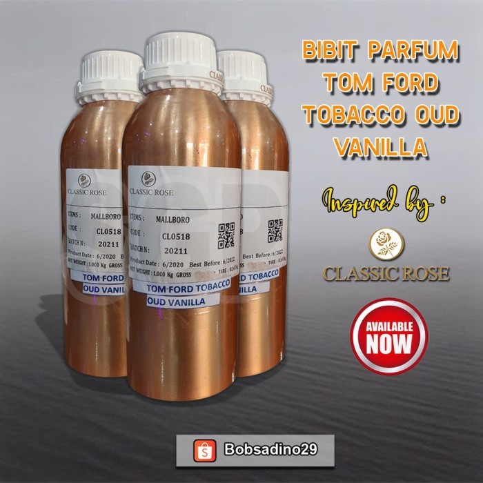 Bibit Parfum MURNI Tom Ford Tobacco Oud Vanilla By Classic Rose