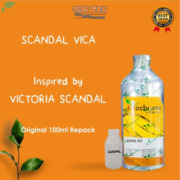 BIBIT PARFUM MURNI SCANDAL VICA MACBRAME REPACK 100ML-250ML-500ML