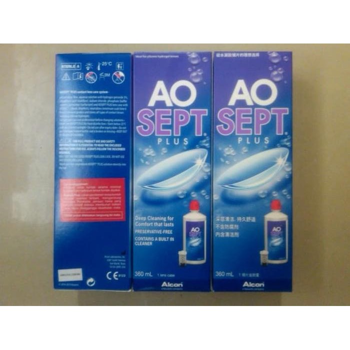 BARU.. AOSEPT PLUS CLEANING SOLUTION