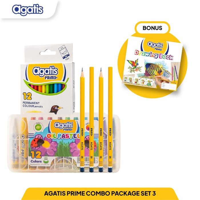 

ORIGINAL..!! AGATIS STATIONERY - PRIME PAKET COMBO SET 3