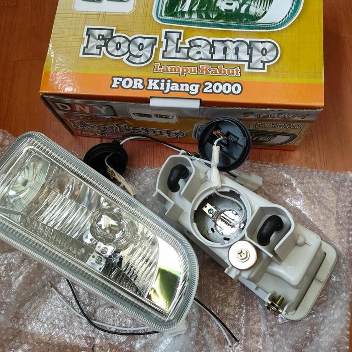 PREMIUM foglamp kijang 2000 2001 2002 + bohlam lampu kabut senja lampubemper