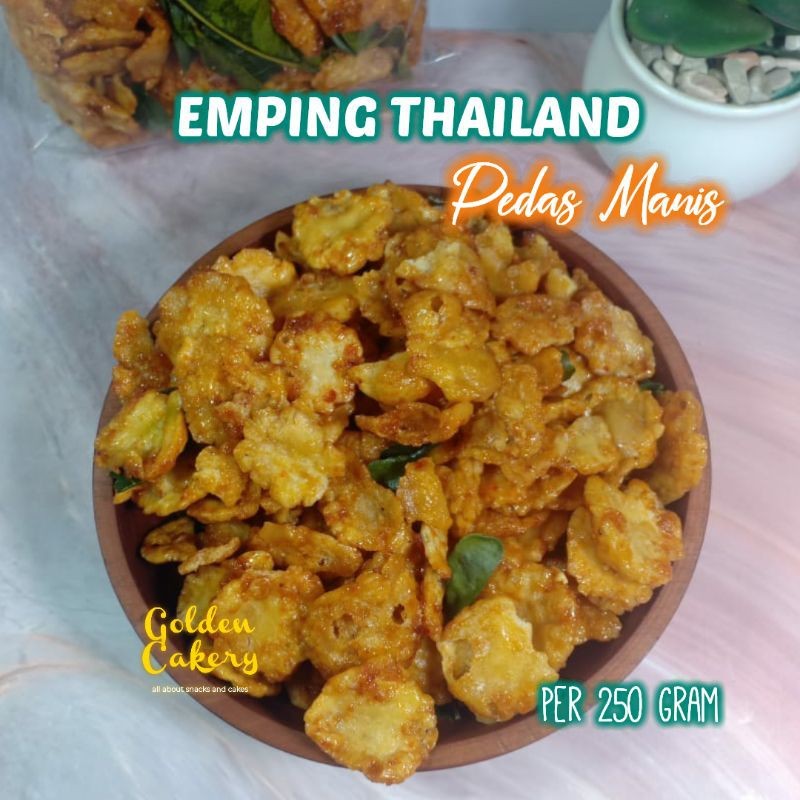

Keripik Emping Thailand Rasa Pedas Manis