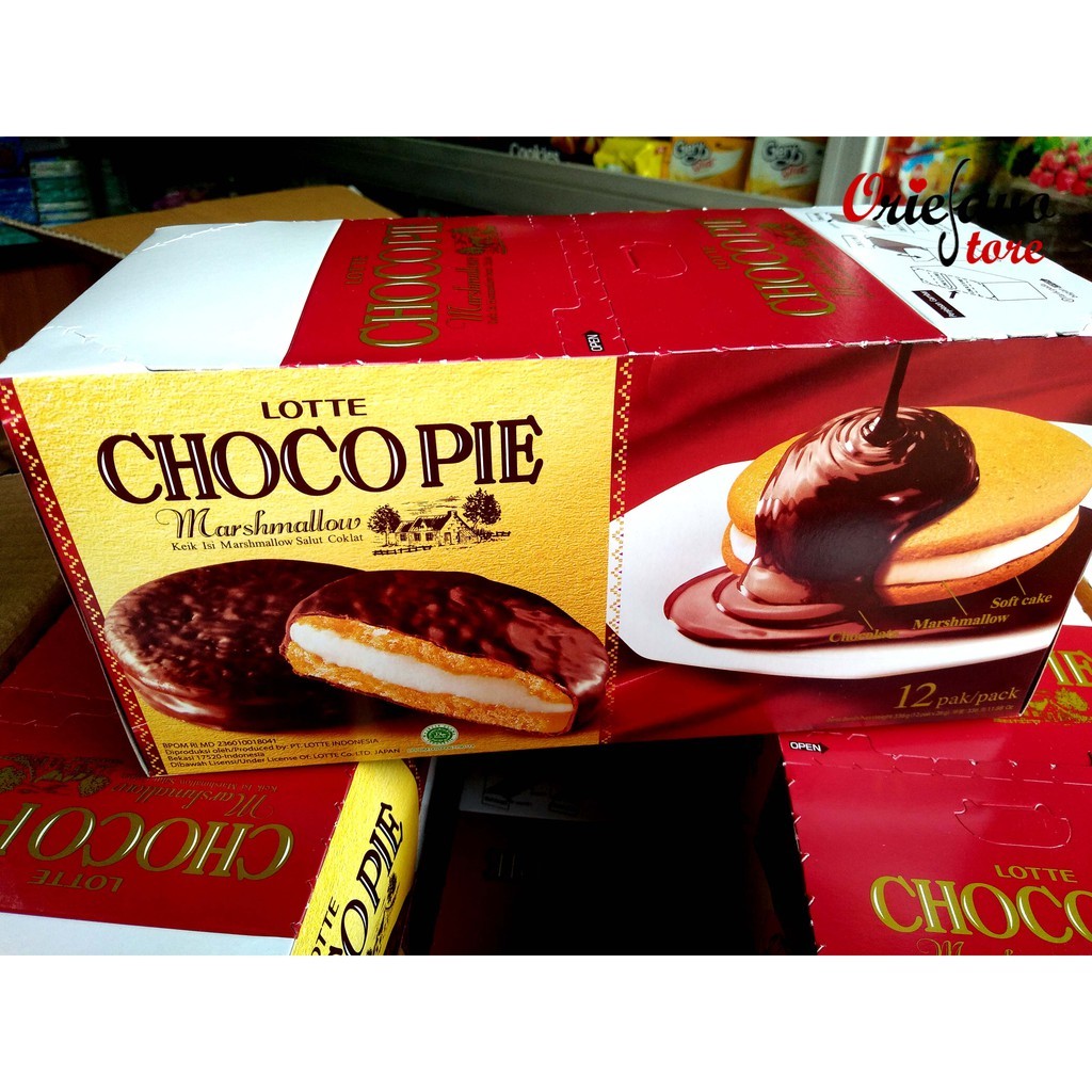 

Lotte Choco Pie Marshmallow (12x28gr)
