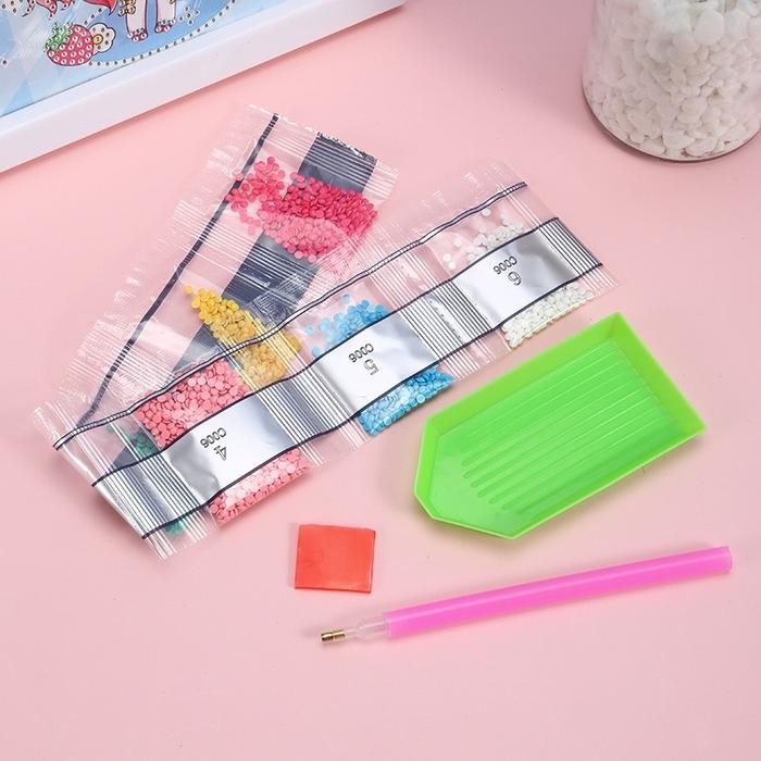 

Kerajinan Melukis Manik Tangan Stiker Diy Sticker Frame Diamond Painting Kit Bingkai Gambar Cantik