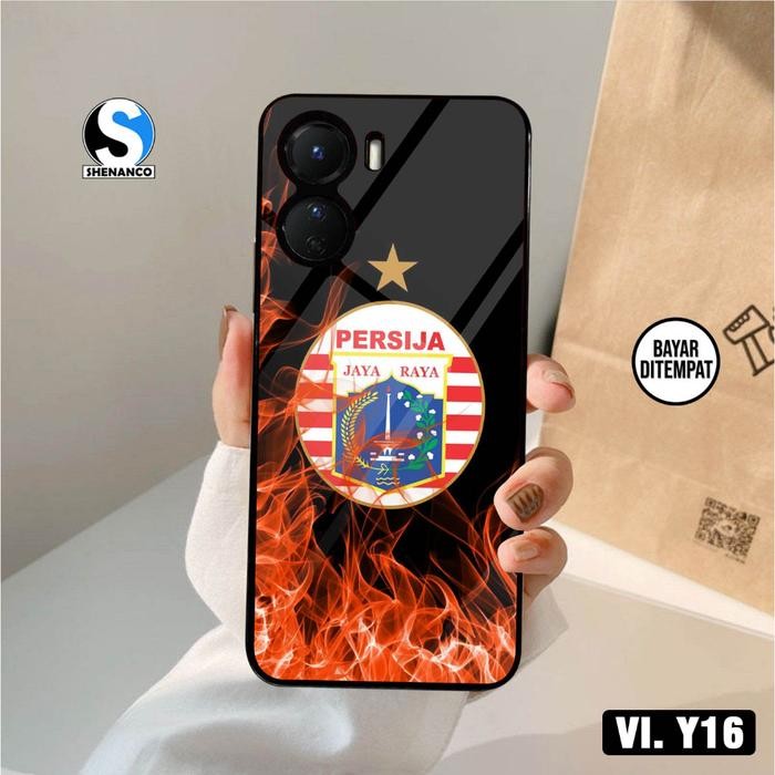 [Cod]Promo Case Vivo Y16 Y20 Y21S Y35 Y12 Terbaru Gambar Motif Persib Persija Liga 1 Casing Hp Bisa