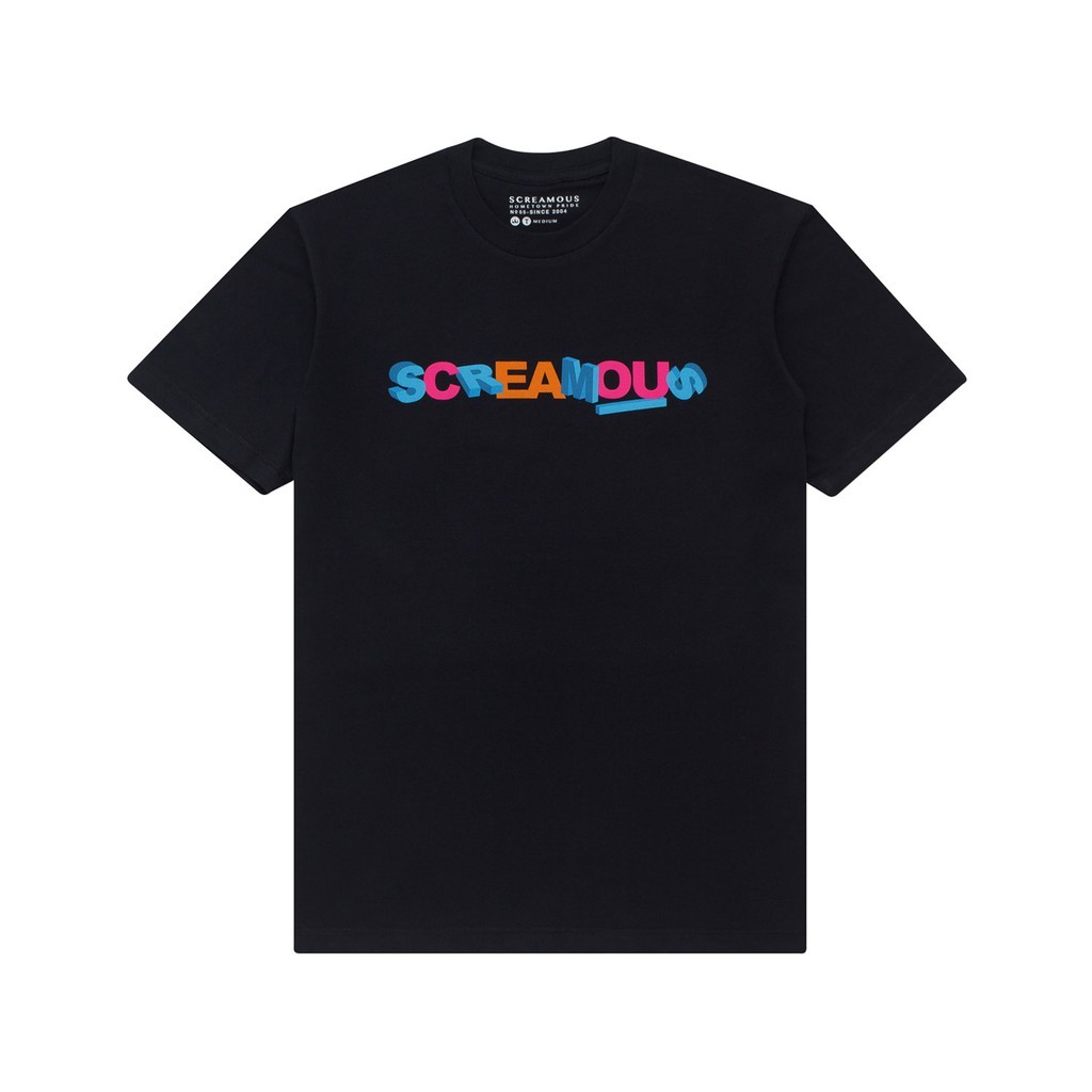 【Ori】Screamous T-Shirt FAKE LEGEND BLACK