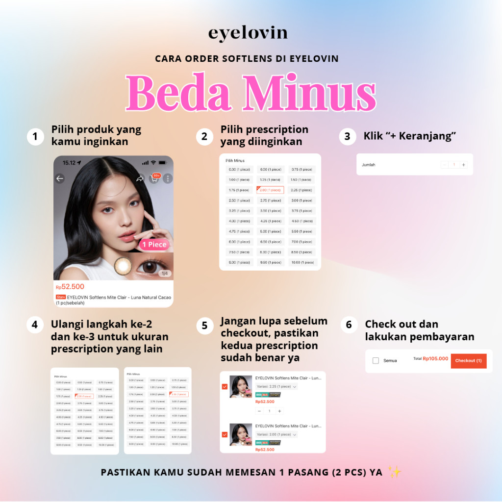 Eyelovin Softlens Mite Clair - Lyla B (1 pc/sebelah)