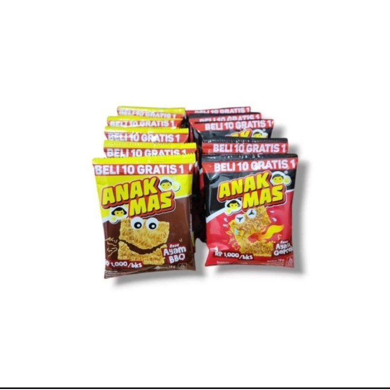 

Anak Mas snack ( 1 renceng isi 10 )