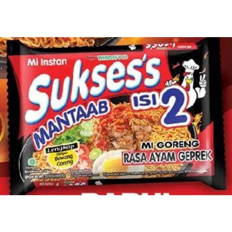 

Mie Sukses isi 2 Goreng