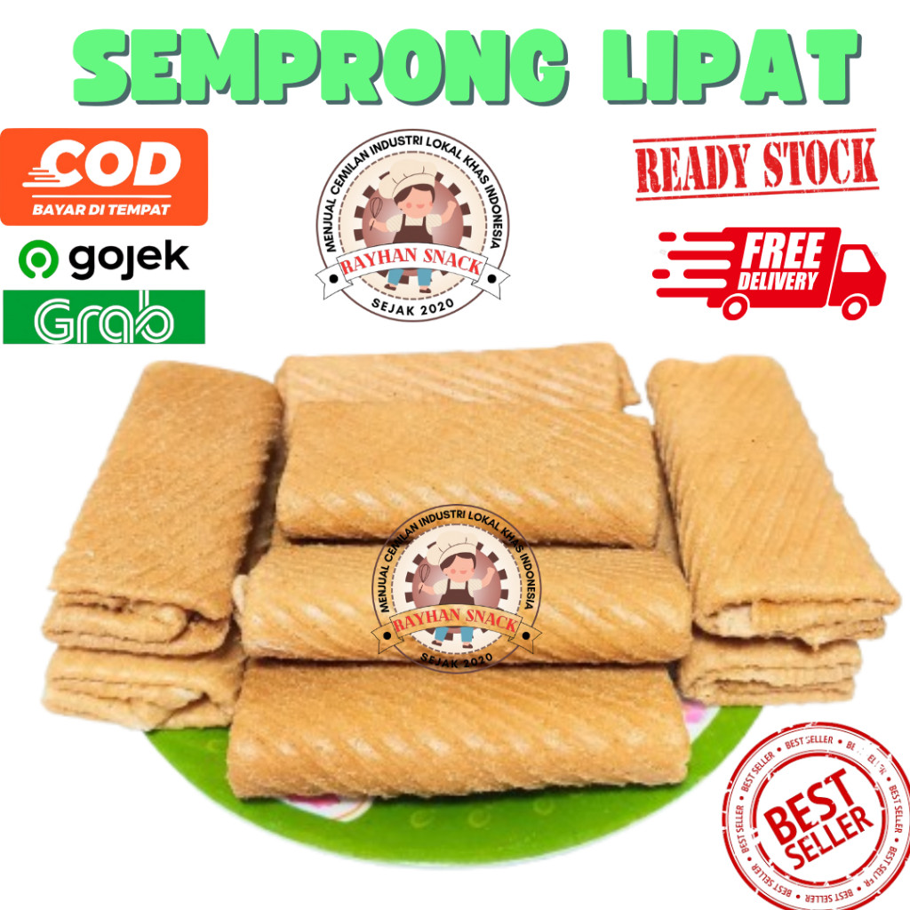 

Kue Semprong Lipat Semprong Dompet Rasa Pisang Enak Kiloan Terlaris 250gr