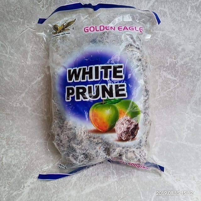 

WHITE PRUNE 250 GRAM KIAMBOY BIJI HAMOY BUAH PRUNE PUTIH MANISAN HAMOI HAMOI ADA BIJI