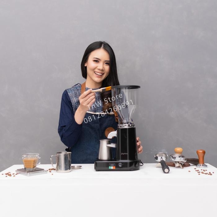 GUGLIELMO GRINDER KOPI ELECTRIC COFFEE BURR SEMIAUTOMATIC JX 500 HITAM