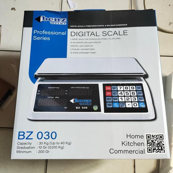 Timbangan Duduk Digital 30Kg Benz/ Timbangan Digital 30Kg Benz