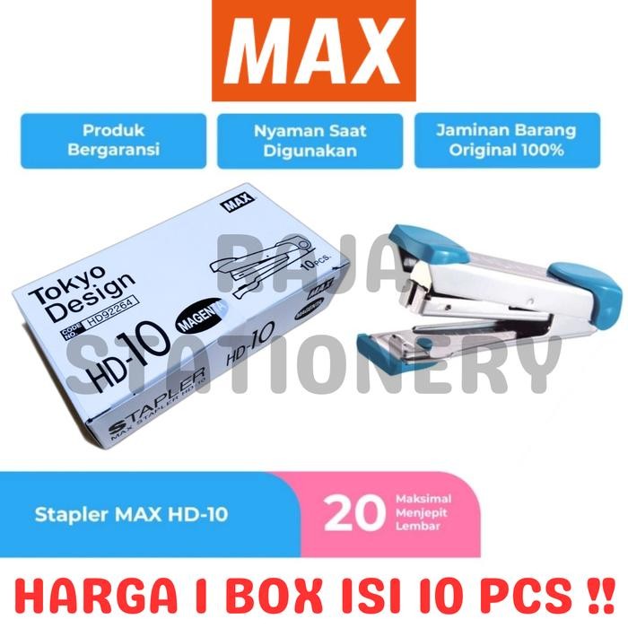 

MAX APLER HD10 TOKYO DESIGN EPLER MAX HD10 JEPRETAN BOX 10PCS