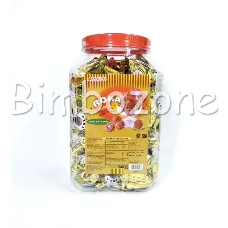 

Bimbozone - Coklat APOLLO ROKA WAFER BALL 15pcs 35pcs 50pcs
