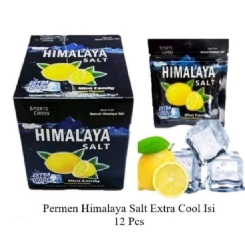 

Permen Himalaya Salt 1Box Isi 12 Sachet Mint Candy Rasa Lemon