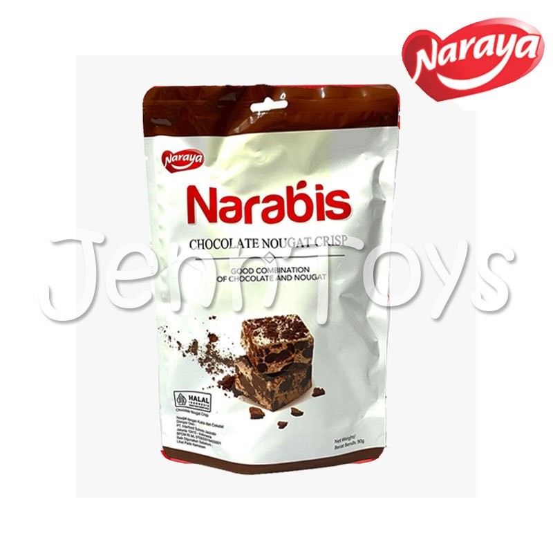 

Naraya Narabis Nougat Crispy Snowflake Nougat Crisp