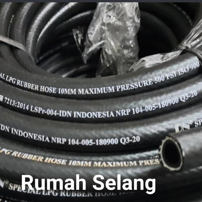BnYkPilih- Selang Gas /Selang Lpg Dn 10 Mm 500 Psi Bagus Kualitas Premium 3 Lapis