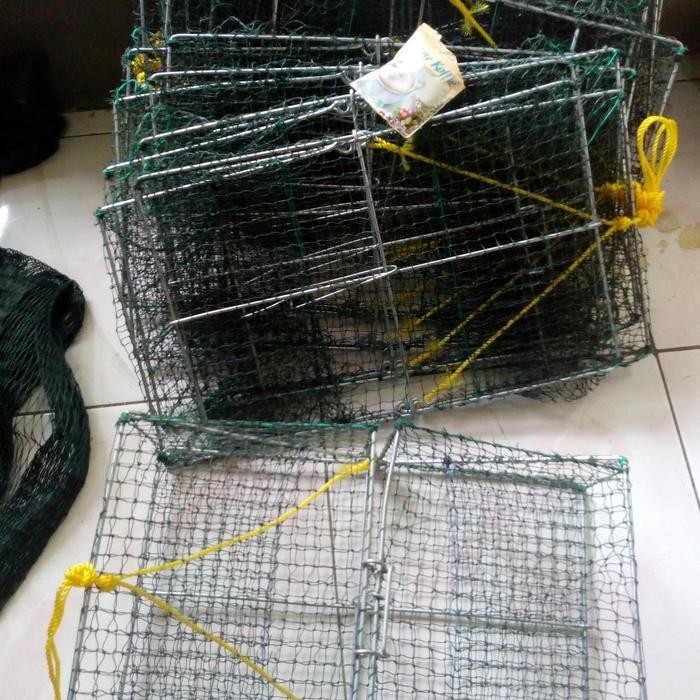 Bubu Rajungan Kotak / Perangkap Kepiting Uk43 X 32Cm X 18Cm #Gratisongkir