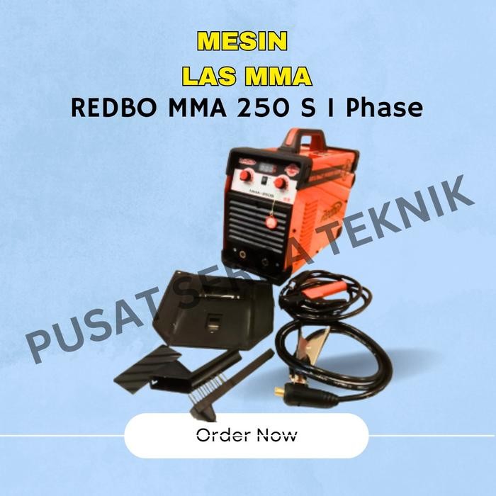 Gercep Mesin Las Listrik Mma 300 A Redbo 315 3 Phase - 315S 1 Phase Travo Las