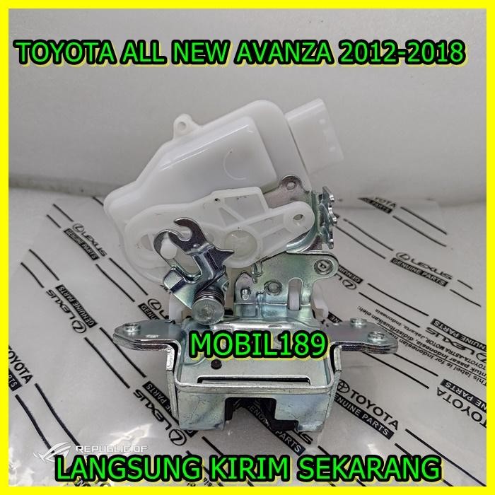 DOOR LOCK PINTU BAGASI BELAKANG TOYOTA ALL NEW AVANZA 2012-2018