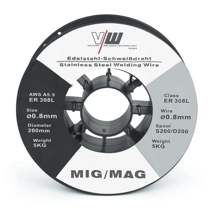 Laris Kawat Las Mig Stainless Wire Er 308L Diameter 0.8Mm X 5Kg Kawat Las