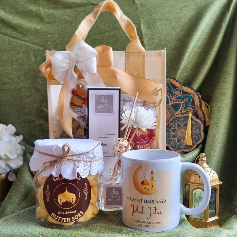

BestPromo Hampers Lebaran Raina / Parcel Lebaran Kue Kering