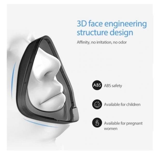 Masker KN95 Masker 3D Smart Electric Mask Reusable Sport Mask 3D