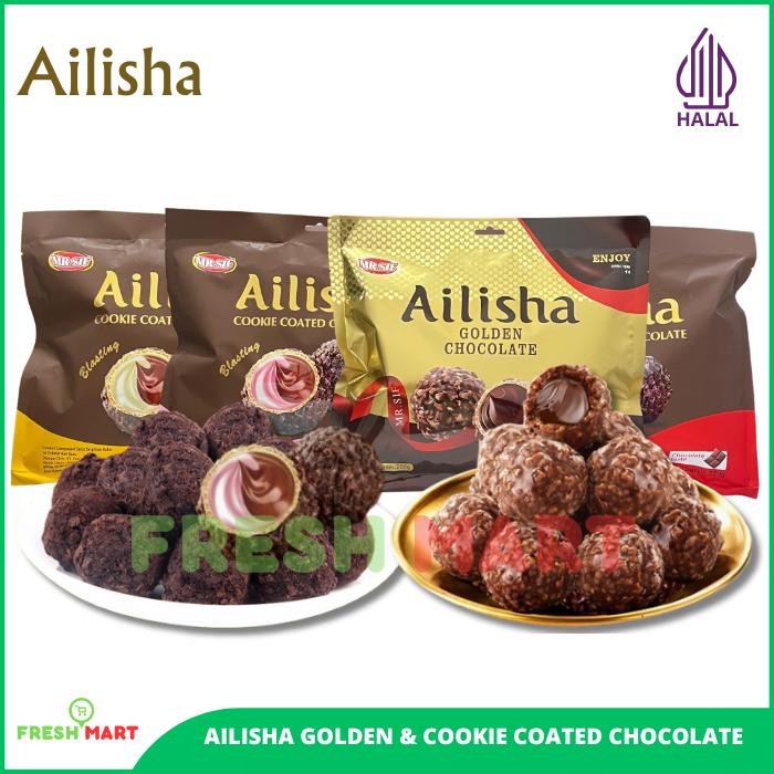 

Ailisha Golden & Cookie Coated Chocolate
