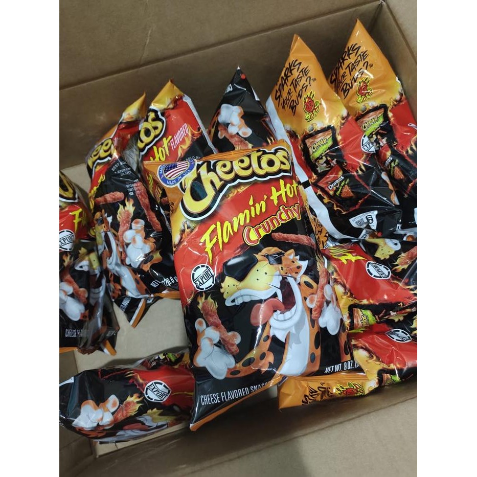

Cheetos Crunchy Flamming Hot USA