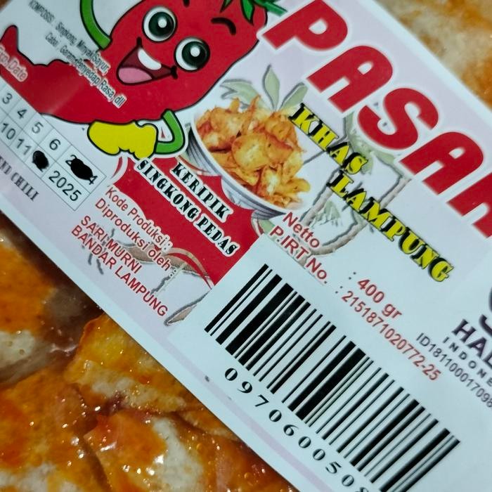 

Keripik Singkong Pedas Pasari 400 gr