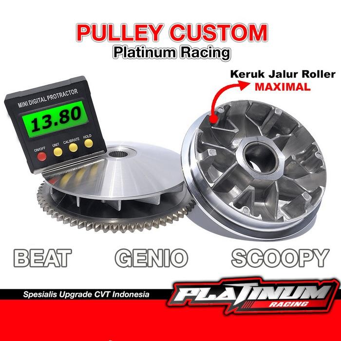 RUMAH ROLLER BEAT FI PULLEY BUBUT CUSTOM BEAT FI SCOOPY FI ESP KARBU