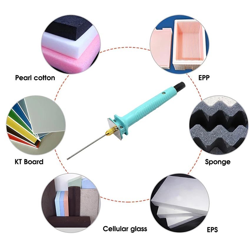 Satu Klik Aja - Alat Potong Pemotong Sterofoam Cutter Gabus Busa 15CM Cutter Pemotong Gabus
