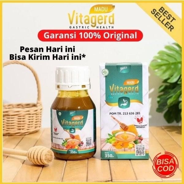PROMO Madu Herbal Vitagerd Obat GERD dan Asam Lambung Original Asli BPOM PT358