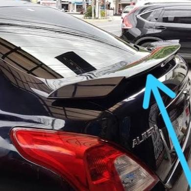 PREMIUM spoiler Nissan Almera sedan Almera dengan lampu