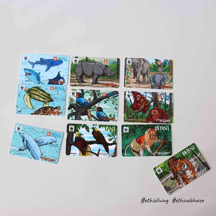 WWF Official Store - Tap Cash BNI Uang Elektronik kartu E-Toll Kartu Tol