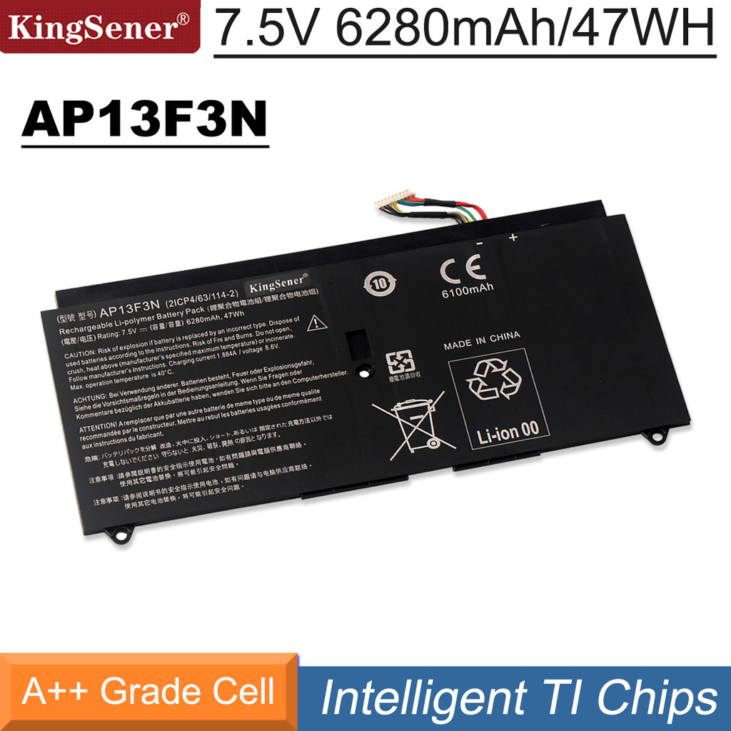 KingSener AP13F3N 2ICP4/63/114-2 Laptop Battery For Aspire S7-392 S7-392-9890 S7-391-6822 Ultrabook 