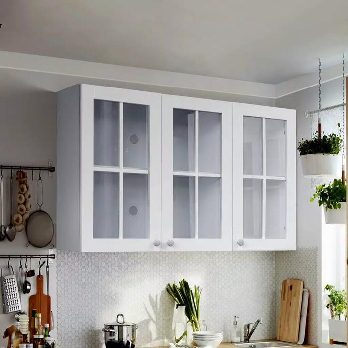 KITCHEN SET ATAS 3 PINTU KITCHEN SET KIRANA RAK PIRING MINIMALIS