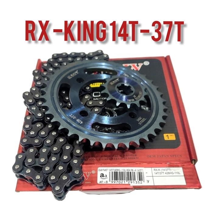 Gir Paket Rante Rx King/Gear Set Rx King 37-14