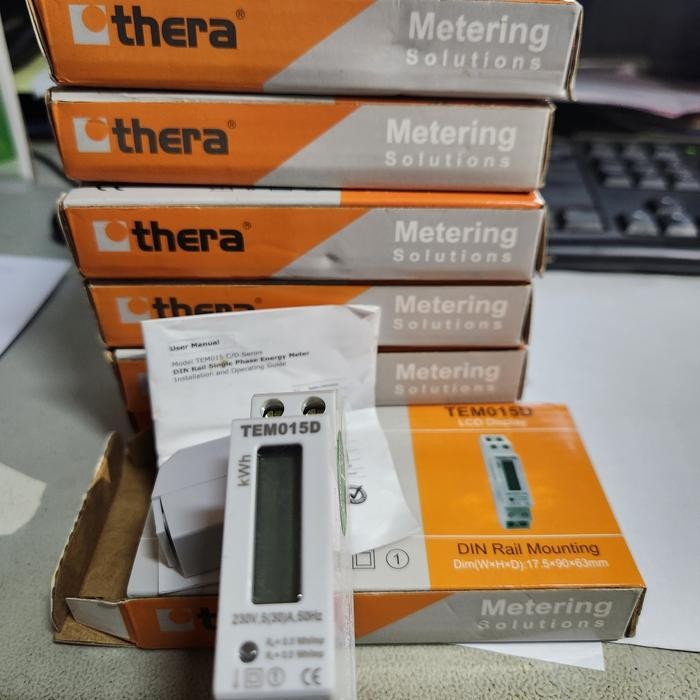 KWH METER 1 PHASE THERA TEM015-D4250 LCD ( DIGITAL ) 30A