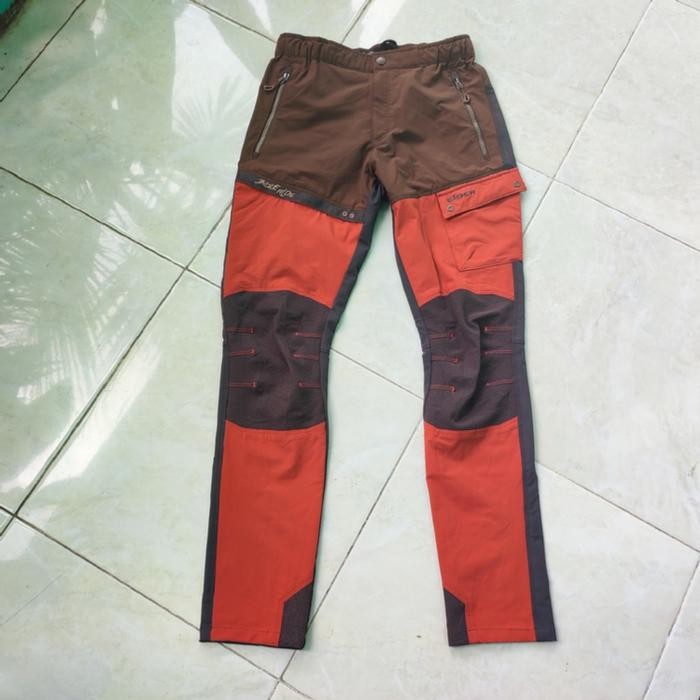 Celana Eider Cargo Softshel Size 25 - Pakaian Olahraga Pendaki Pria Wanita - Outdoor Second Hiking
